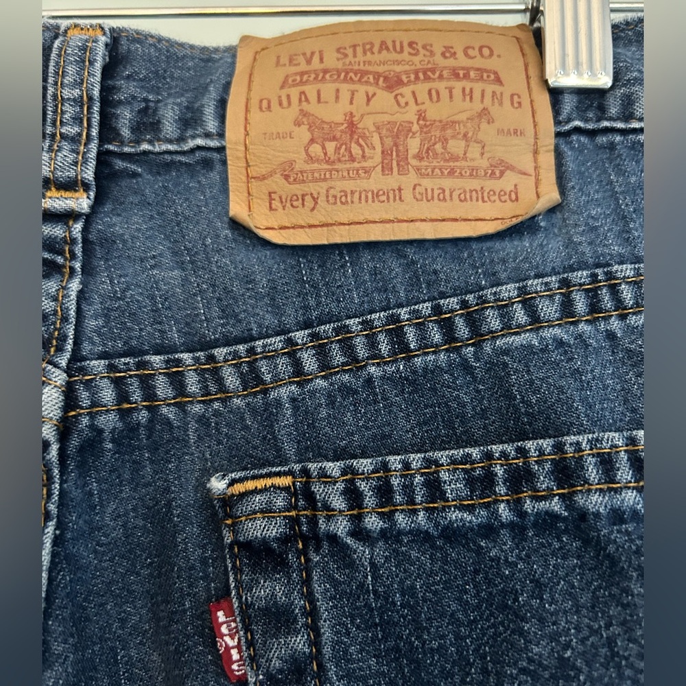 Vintage 516 Levi’s Classic Blue Denim Jeans - size 7 - made in Canada - Picture 3 of 9